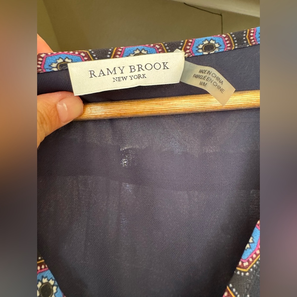 RAMY BROOK NY long sleeve silky dress - Picture 10 of 10